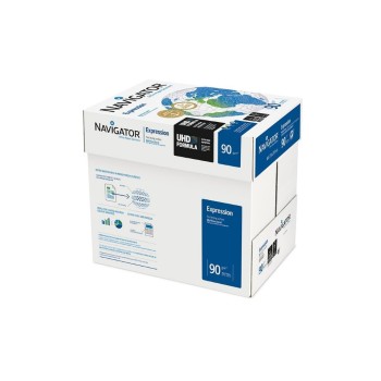 Fischer Papier Papier pour photocopie Navigator Expression A4 90 g/m², 2500 feuilles Fischer Papier Papier pour photocopie Navigator Expression A4 90 g/m², 2500 feuilles