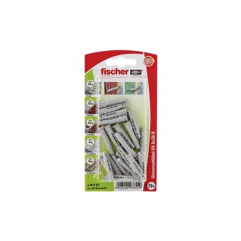 Fischer Cheville universelle UX 5 x 30 R avec bord, 20 pièces Fischer Cheville universelle UX 5 x 30 R avec bord, 20 pièces