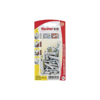 Fischer Chevilles SX 5 x 25 S, 20 Pièce/s Fischer Chevilles SX 5 x 25 S, 20 Pièce/s