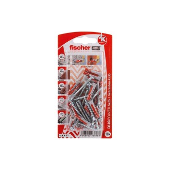 Fischer Chevilles DUOPOWER 5 x 25 S, 18 Pièce/s Fischer Chevilles DUOPOWER 5 x 25 S, 18 Pièce/s