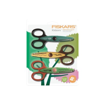 Fiskars Ciseaux décoratifs Marais 13 cm, Inox, Universel