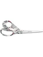 Fiskars Schere Universal Puutarhurit 21cm, Arabia, weiss gemustert-Designschere