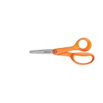 Fiskars Classic Ciseaux enfants 13cm arrondis, droitier. Acier inoxydable, orange