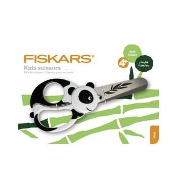 Fiskars Ciseaux pour enfants Panda Inox
