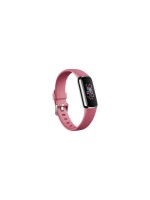 Fitbit Luxe Activity Tracker, platinum/orchid rose