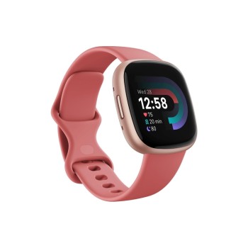 Fitbit Versa 4 Smartwatch, pink sand/copper rose Fitbit Versa 4 Smartwatch, pink sand/copper rose