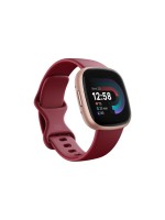 Fitbit Versa 4 Smartwatch, beet/copper rose