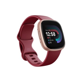 Fitbit Versa 4 Smartwatch, beet/copper rose Fitbit Versa 4 Smartwatch, beet/copper rose