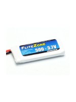 FliteZone Batterie RC LiPo 500 mAh 3.7 V 20C