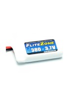 FliteZone Batterie RC LiPo 380 mAh 3.7 V 20C