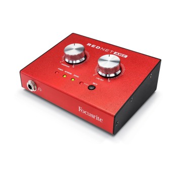 Focusrite RedNet AM2, Stereo Kopfhörer/Line Out Dante Interface Focusrite RedNet AM2, Stereo Kopfhörer/Line Out Dante Interface