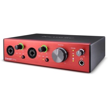 Focusrite Clarett+ 2Pre, 10x4 USB-C Audiointerface Focusrite Clarett+ 2Pre, 10x4 USB-C Audiointerface