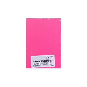 Folia Fotokarton A4 300g/m2, 50 Blatt, Farbe: Altrosa