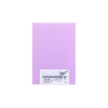 Folia Fotokarton A4 300g/m2, 50 Blatt, Farbe: Lila
