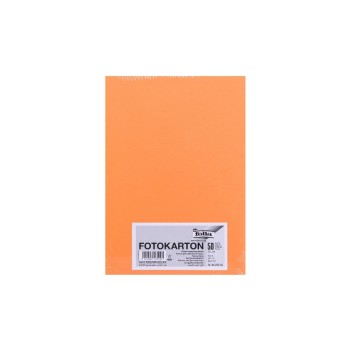 Folia Fotokarton A4 300g/m2, 50 Blatt, Farbe: Lachs