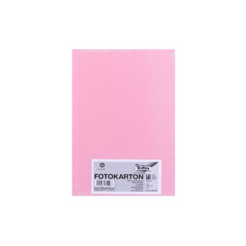 Folia Fotokarton A4 300g/m2, 50 Blatt, Farbe: Rosa