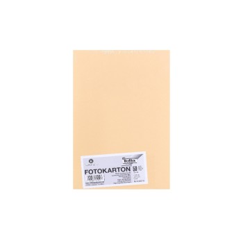 Folia Fotokarton A4 300g/m2, 50 Blatt, Farbe: Chamois