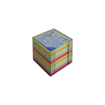 Folia Zettelbox Topas 9 x 9 cm, rauchglas, 800 Blatt Folia Zettelbox Topas 9 x 9 cm, rauchglas, 800 Blatt