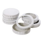 Folia Kits de bricolage de lanternes 11 cm, 10 paires, blanc