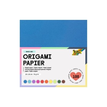 Folia Faltblätter Origami quadratisch, 15x15cm Folia Faltblätter Origami quadratisch, 15x15cm