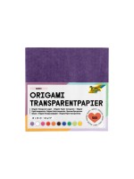 Folia Papier calque pour origami 10 x 10 cm 42 g/m² 500 feuilles