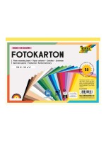 Folia Fotokarton 615/50 99, DIN A5 300 g/m2 25 Farben sortiert 50 Blatt