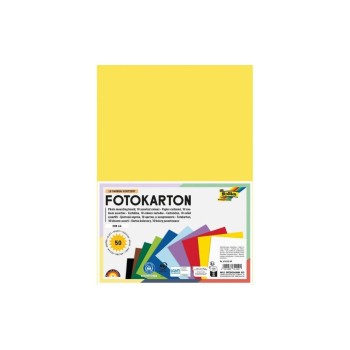 Folia Paper Fotokarton, Fotokarton A4 300 g/m2 10 Farben sortiert Folia Paper Fotokarton, Fotokarton A4 300 g/m2 10 Farben sortiert