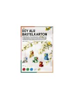 Folia DIY Alu carton de bricolage Mix DIN A4, 5 feuilles, couleurs assorties