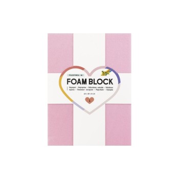 Folia Bastelblock Foam, Polystyrol M, 15x20x8cm, 1 Stück Folia Bastelblock Foam, Polystyrol M, 15x20x8cm, 1 Stück