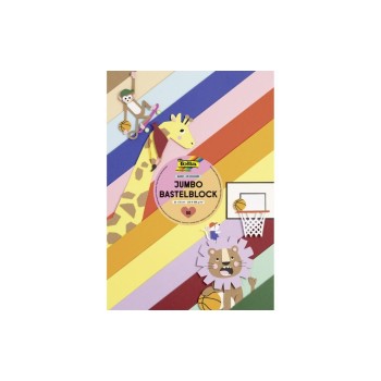 Folia Jumbo Tonpapier/Fotokarton, 23x33cm, 130 & 300 g/m², 50 Blatt, ass. Folia Jumbo Tonpapier/Fotokarton, 23x33cm, 130 & 300 g/m², 50 Blatt, ass.