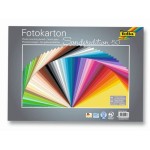 Folia Papier cartonné 50er Pack sortiert Multicolore