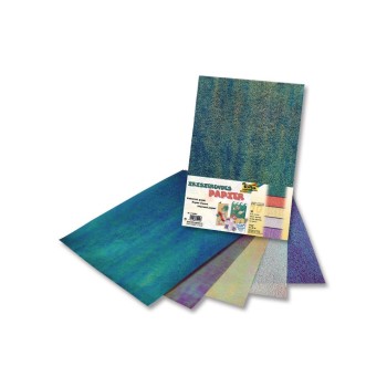 Folia Faltblätter Irisierend sortiert, 10 Blatt à 75g/m2, 23x33cm Folia Faltblätter Irisierend sortiert, 10 Blatt à 75g/m2, 23x33cm