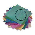 Folia Papier de bricolage Irisierende Punktprägung Multicolore