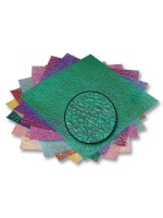 Folia Papier de bricolage Irisierende Kristallprägung Couleur assortie