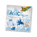 Folia Feuilles origami Basics Bleu