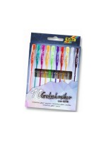 Folia Stylo à encre gel Glitter 10 stylos