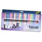 Folia Stylo à encre gel Black Style Set 30 stylos