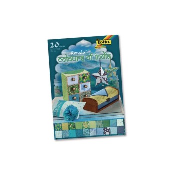 Folia Motivblock India Kerala, 20 Blatt, 21x29.7cm