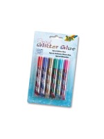 Folia Glitter Glue Spiral, Set mit 6 Klebestifte à 10.5ml