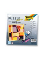 Folia Puzzle en carton Carré avec cadre, 1 pièce