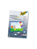 Folia Puzzle en carton A4 avec cadre de pose, .