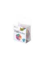 Folia Sticker Washi Herzen, 200 Sticker auf Rolle