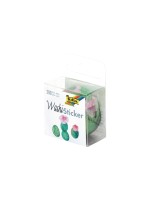 Folia Sticker Washi Kakteen, 200 Sticker auf Rolle