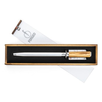 Forged Olive Aiguiseur de couteaux Fusil diamant Beige Forged Olive Aiguiseur de couteaux Fusil diamant Beige
