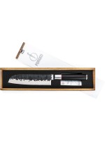 Forged Couteau de cuisine Sebra Couteau Santoku 18 cm Jaune