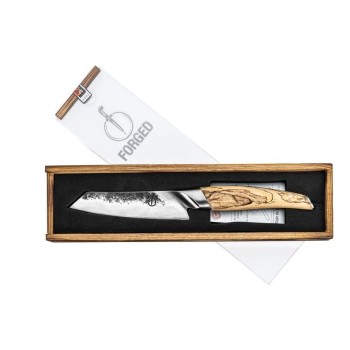 Forged Couteau de cuisine Katai couteau Santoku 14 cm Jaune Forged Couteau de cuisine Katai couteau Santoku 14 cm Jaune