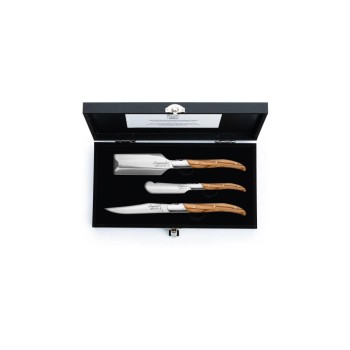 Forged 3tlg. Charcuterie Set Olivenholz, Olivenholz, 3-teilig