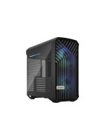Fractal Design Boîtier d’ordinateur Torrent Compact RGB TG Light Tint Noir