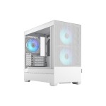 Fractal Design Boîtier d’ordinateur Pop Mini Air RGB TG Blanc