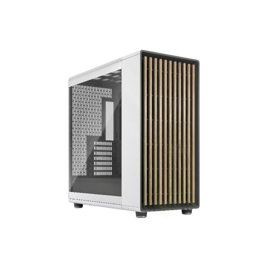 Fractal Design Boîtier d’ordinateur North XL TG Clear Blanc